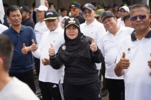 Eva Dwiana dan Deddy Amarullah Ikuti Gladi Bersih Pelantikan