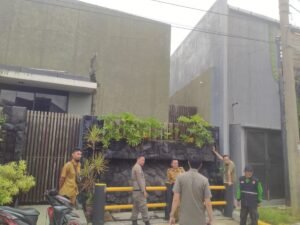 Satgas Temukan Bangunan di Atas Drainase, Penyebab Banjir di Bandar Lampung