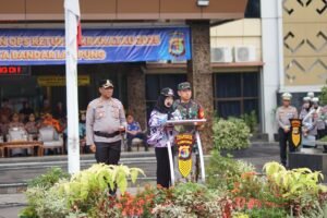 Wali Kota Bandar Lampung Pimpin Apel Gelar Pasukan Operasi Ketupat Krakatau 2025