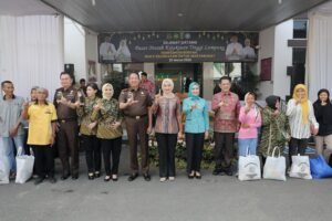 Pasar Murah Ramadan Kejaksaan Tinggi Lampung Dibuka Oleh Wakil Gubernur Lampung