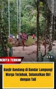 [DISINFORMASI] Video Warga Terjebak Banjir di Bandar Lampung Ternyata Hoax