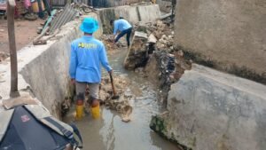 Banjir di Campang Jaya, Pemkot Bandar Lampung Lakukan Perbaikan