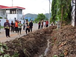 Pemkot Bandar Lampung Akan Pasang Box Culvert 300 Meter di Panjang Utara