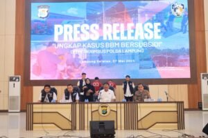 Polda Lampung Bongkar Praktik Pencampuran BBM Pertalite di Dua SPBU Lampung Tengah