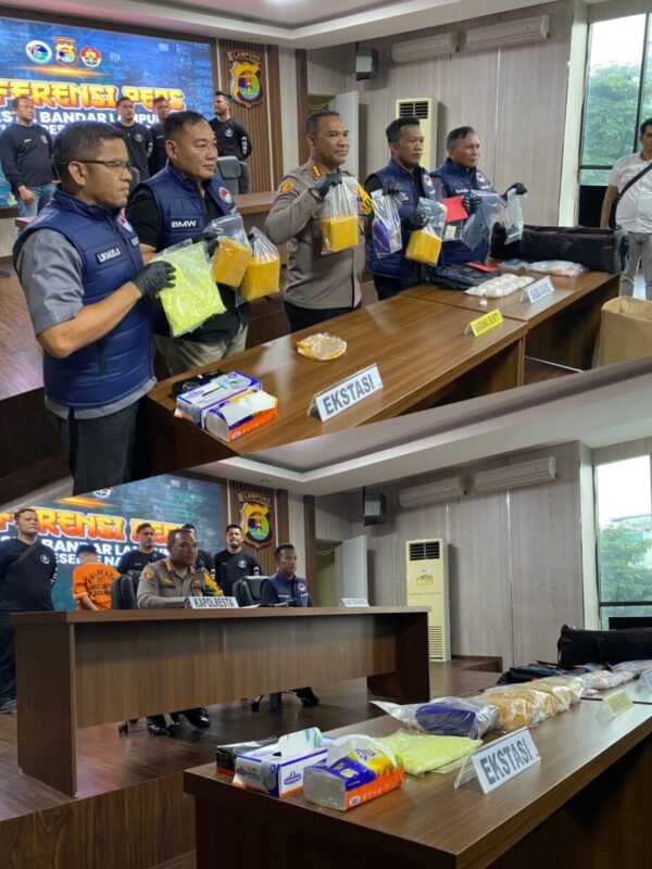 Ngeri! Pria di Bandar Lampung Edarkan Sabu 6 Kg dan 1.600 Butir Ekstasi, Nilainya Fantastis!