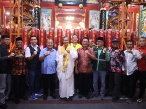 Menjelang Tahun Baru Imlek, Pemkot Bandar Lampung Kunjungan ke Sejumlah Vihara