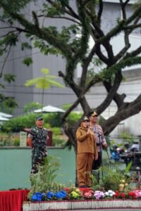 Apel Tiga Pilar, Pemkot Bandar Lampung Perkuat Sinergi Demi Keamanan Wilayah