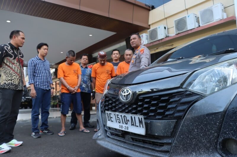 Kinerja Cemerlang! Tekab 308 Bekuk Komplotan Curanmor Bersenpi di Bandar Lampung