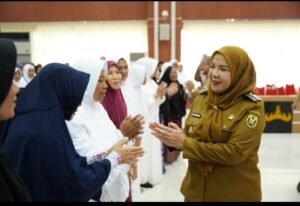 Wali Kota Eva Dwiana Buka Pelatihan Manasik Umroh bagi Ratusan Jamaah di Bandar Lampung
