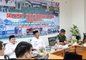 Peringati Hari Koperasi  Ke- 78, Pemkab Pesibar Ikuti Rangkaian Peluncuran Kelembagaan Delapan ribu Koperasi Desa