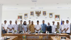 Sambut Kunjungan Kerja Direktur GSM group : Pemkab Pesibar Adakan Audiensi