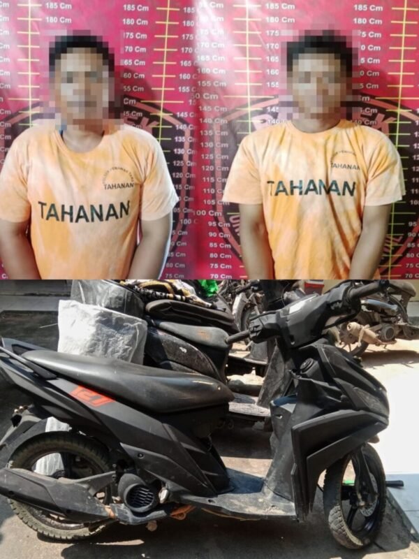 Polsek Penawartama Tangkap Dua DPO Kasus Curat Rumah Kosong