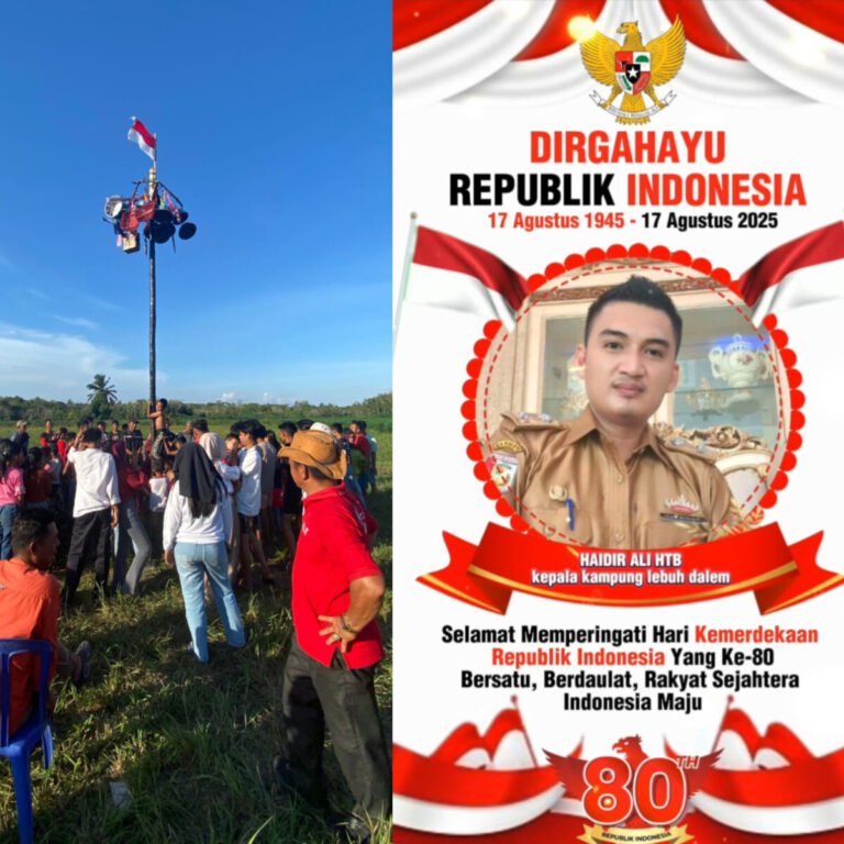 Warga Lebuh Dalem Meriahkan HUT RI ke-80 dengan Berbagai Perlombaan