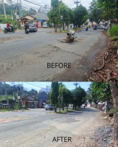 Meski Belum Tuntas, Masyarakat Apresiasi Pemkot Balam Terkait Jalan Rusak