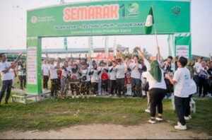 Ribuan Peserta Ikuti Jalan Sehat HUT RS Mutiara Bunda ke-12