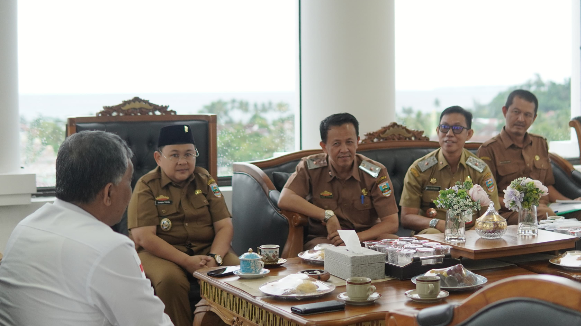 Sambut Kunjungan Dirjen Holtikultura Kementan dan Kepala BRMP Propinsi Lampung : Pemkab Pesibar Fokus di Sektor Pertanian