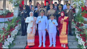 Upacara HUT Ke-80 RI Berlangsung Khidmat, Kapolres Pesisir Barat Ajak Masyarakat Perkuat Kesatuan