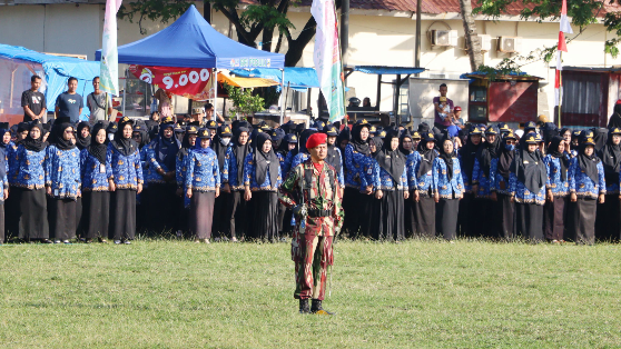 Pemkab Pesibar Gelar Upacara HUT Ke 80 RI berjalan Khidmat dan Sukses