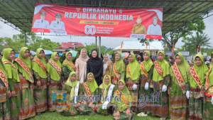 Ketua BKMT Pesibar hadiri Peringatan Hut Ke-80 RI oleh Muslimat NU Ngaras