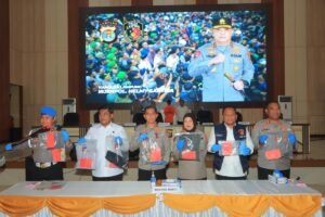 Ditreskrimum Polda Lampung Amankan 7 Perusuh Aksi Demo di DPRD