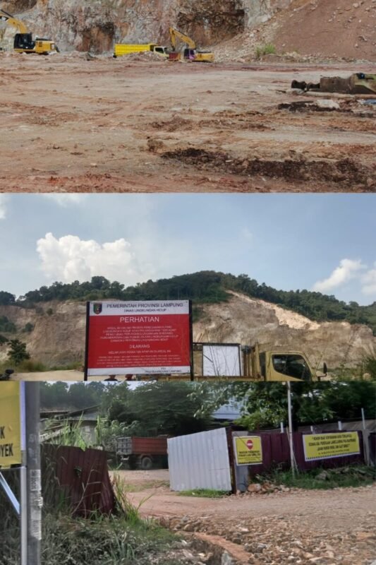 Legalkan Aktivitas Pengrusakan Lingkungan di Sukabumi, Pemkot Izinkan Perusakan Kawasan Lindung? Penyelidikan Polda Lampung Mandek