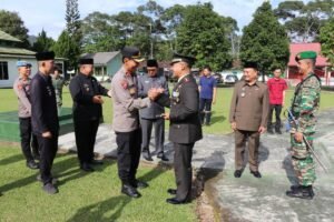 Polres Lampung Barat Berikan Kejutan di Momen HUT TNI ke-80