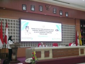 Wali Kota Bandar Lampung Buka Sosialisasi Perlindungan Anak Terpadu Berbasis Masyarakat