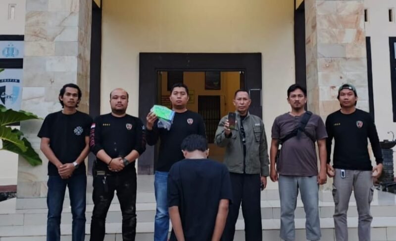 Polsek Kota Agung Tangkap Residivis Pencuri HP Milik Tetangga