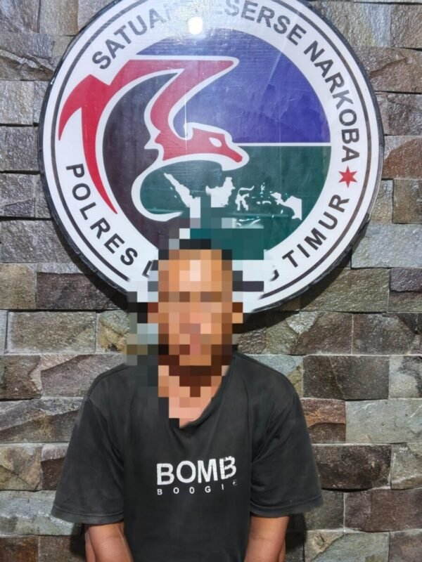 Lagi, Sat Res Narkoba Polres Lampung Timur Amankan 1 Orang Penyalahgunaan Narkotika