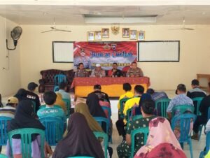 Polsek Tanjung Raya Gelar Jumat Curhat Bersama Warga Gedung Mulya