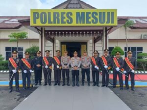 Kapolres Mesuji Mengukuhkan Nomenklatur Pamapta SPKT Polres Mesuji