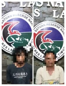 Sat Resnarkoba Polres Lampung Timur Berhasil Bekuk Dua Pelaku Penyalahgunaan Narkotika Di Dua Lokasi Berbeda