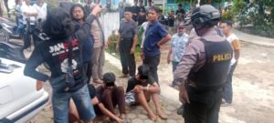 Tiga Pelajar di Metro Diamankan Polisi Usai Terlibat Tawuran dan Bawa Sajam