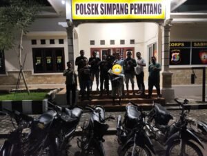 Polsek Simpang Pematang Berhasil Ungkap Kasus Curanmor Dengan 11 TKP, Amankan Tersangka Dan Barang Bukti
