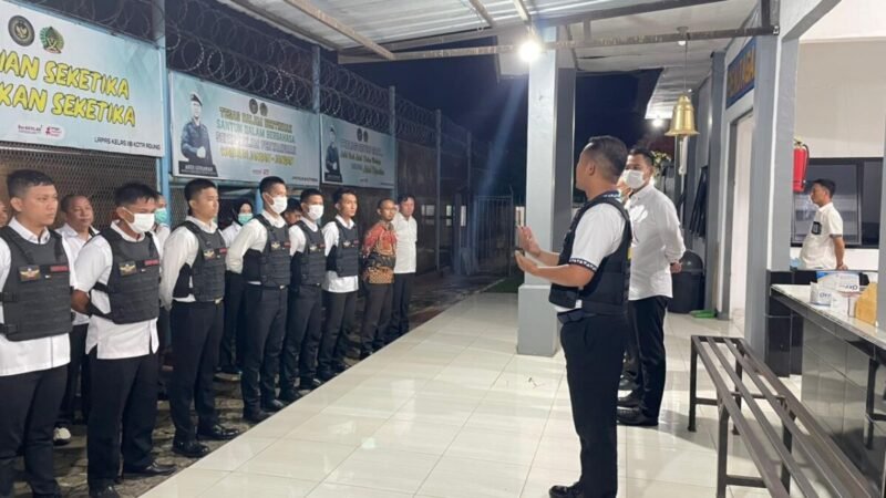 Lapas Kotaagung Gelar Razia Hunian, Tegaskan Komitmen Berantas Barang Terlarang