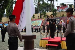 Polres Tanggamus Gelar Upacara Peringati Hari Sumpah Pemuda ke-97