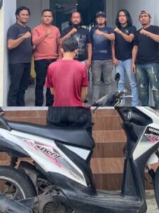Tekab 308 Presisi Polres Tanggamus Ringkus Pelaku Curanmor di Sumberejo, Pelaku Akui Perbuatannya