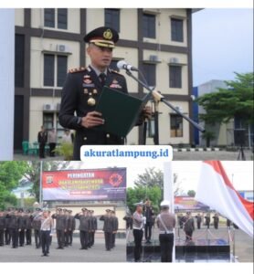 Polres Metro Gelar Upacara Peringatan Hari Sumpah Pemuda ke-97 Tahun 2025