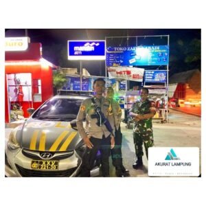 Sinergitas TNI–Polri di Trimurjo, Hadir untuk Keamanan dan Kenyamanan Warga