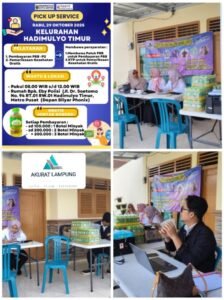 “Pick Up Service” Pembayaran PBB-P2 dan Cek Kesehatan Gratis di Kelurahan Hadimulyo Timur