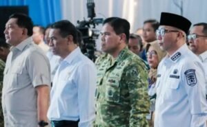 Menhan Sjafrie Pimpin Panen Kedelai di Lampung Utara, Dorong Swasembada dan Ketahanan Pangan Nasional