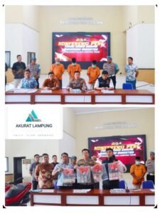 Polisi Amankan 3 Tersangka Dugaan Korupsi Bendungan Marga Tiga