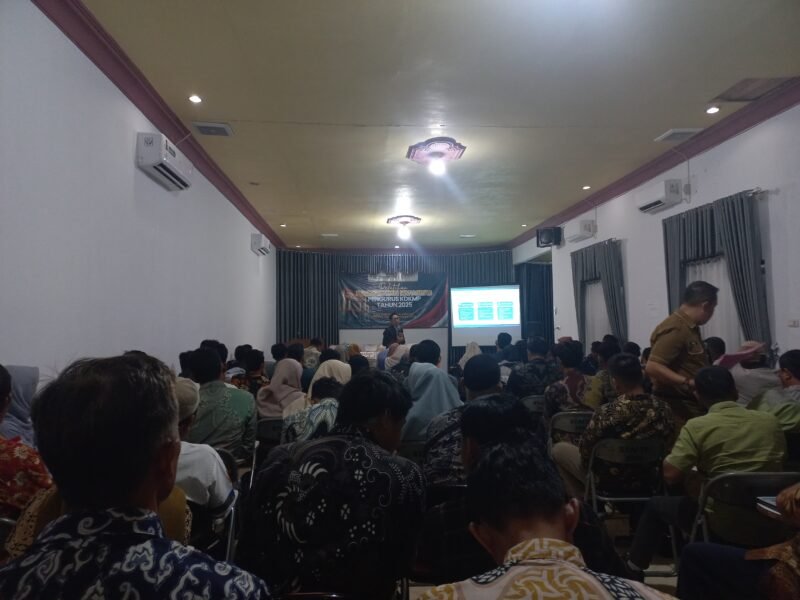 Dinas Koperasi Tulang Bawang Gelar Pelatihan Peningkatan Kapasitas Pengurus KDMP Tahun 2025