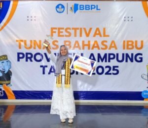 Putri Wartawan di Tuba Sukses Raih Juara 2 Lomba Pidato FTBI Tingkat Lampung