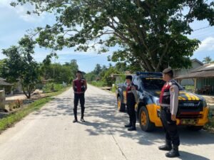 Sat Samapta Polres Tulang Bawang Gencarkan Patroli Kota Presisi, Jaga Kondusifitas di Wilayah Banjar Baru