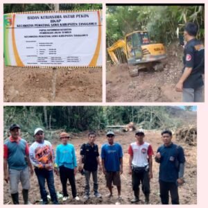 Masyarakat Sembilan Desa, Kecamatan Pematang Sawa Optimis Pembukaan Badan Jalan