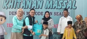 Khitanan Massal DPRD Kota Bandar Lampung, 100 Anak Ikuti Kegiatan Sosial Dibuka Ketua Dewan