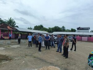 Kapolsubsektor Mesuji Pusat Bersama Bhabinkamtibmas Hari Ini Melaksanakan Pengecekan Kesiapan Pengamanan Jelang Perayaan Hari Ulang Tahun Kabupaten Mesuji.