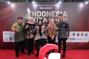 Wali Kota Bandar Lampung Hj. Eva Dwiana Raih Penghargaan “Excellence in Public Service Innovation” dari Garuda TV