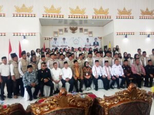 Pengukuhan Satgas Jalan Lurus  Resmi Dilantik Bupati Tanggamus Moh. Saleh Asnawi, Siap Laksanakan Tugas 2025 – 2030.